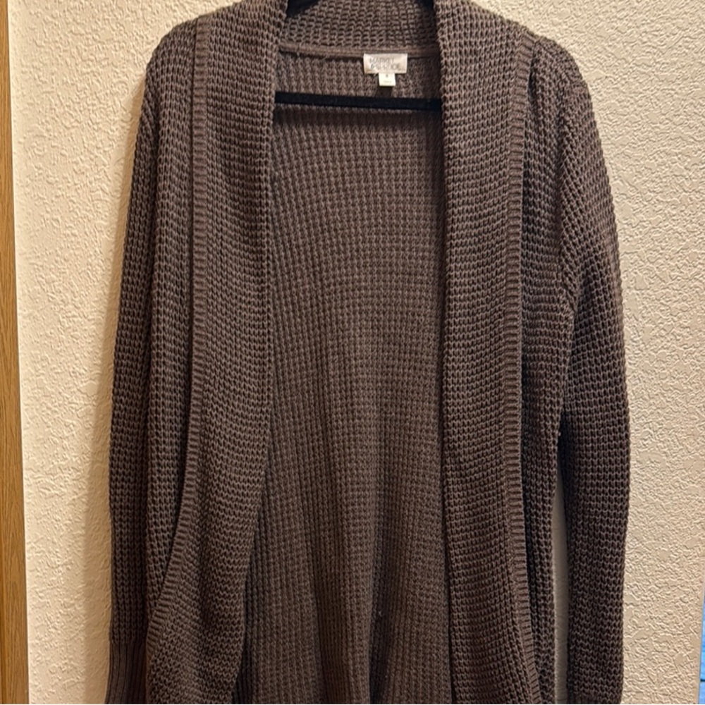Women's Brown Knit Sweater